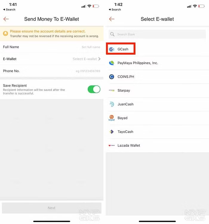 How To Transfer Money From Shopee Pay To GCash