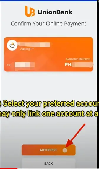 select your preferred account (1)
